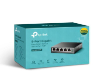 TP-Link 5p TL-SG105PE (5x10/100/1000Mbit, 4xPoE+) - 623790 - zdjęcie 4